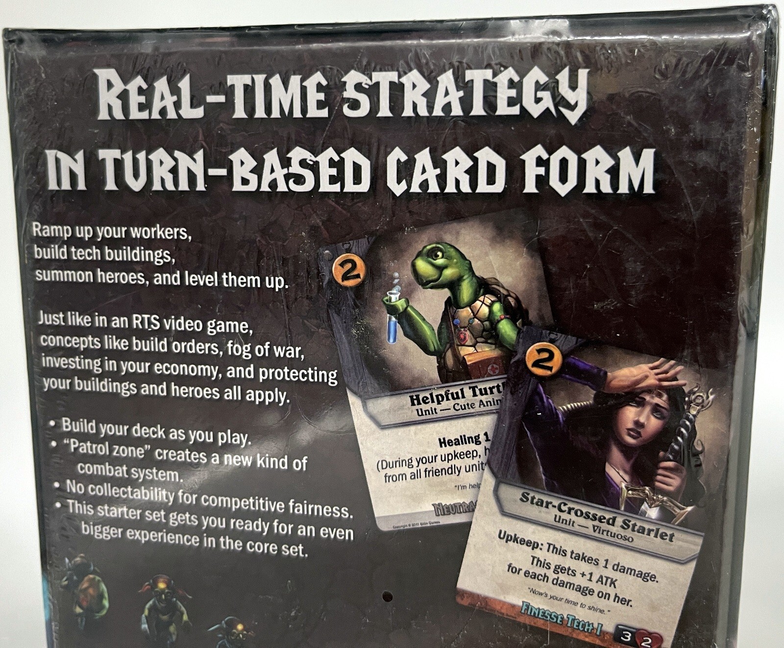 Codex Starter Set Card Time Strategy Bashing v Finesse New Sealed Fantasy Strike