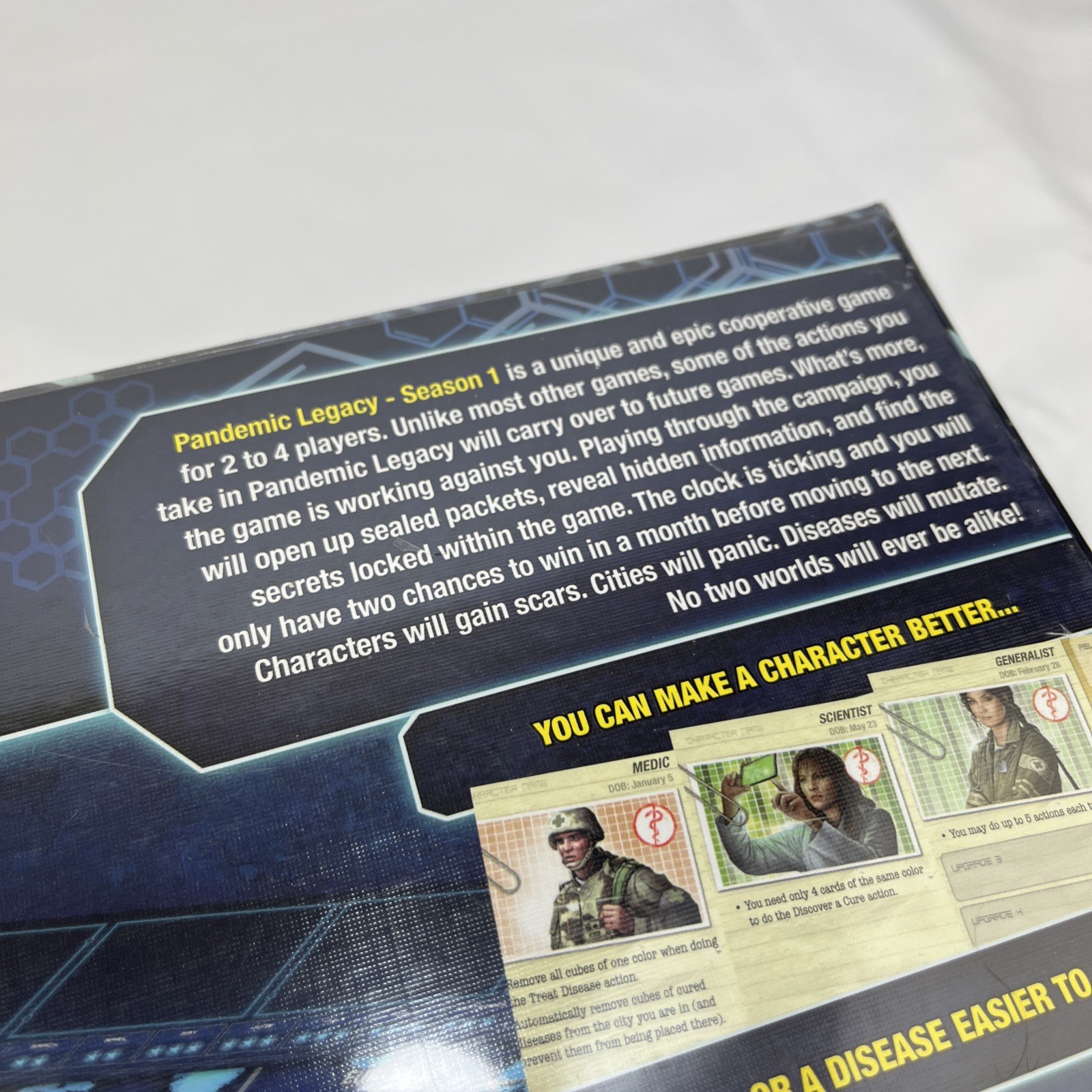 Pandemic Legacy: Season 1 Z-Man Games Board Game – NEW, FACTORY SEALED