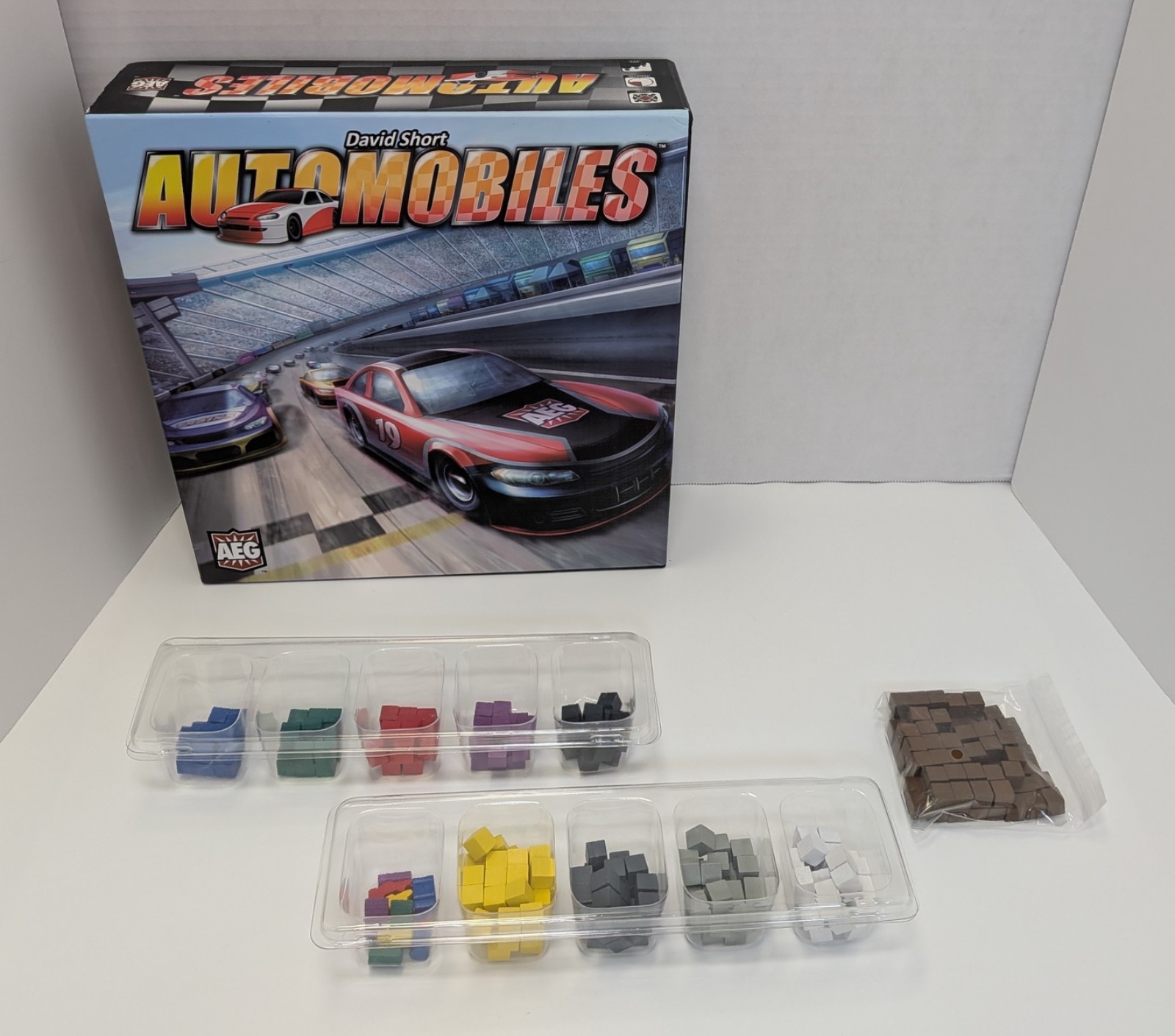 Automobiles Board Game AEG Alderac Entertainment Group 2015 Open Box Unplayed
