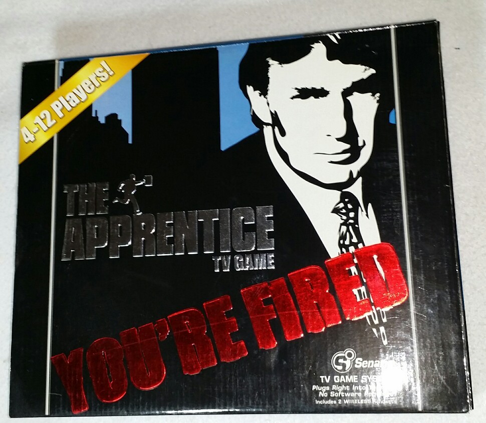 New bnib The Apprentice Game You’re Fired Donald Trump Plug and Play Video Game
