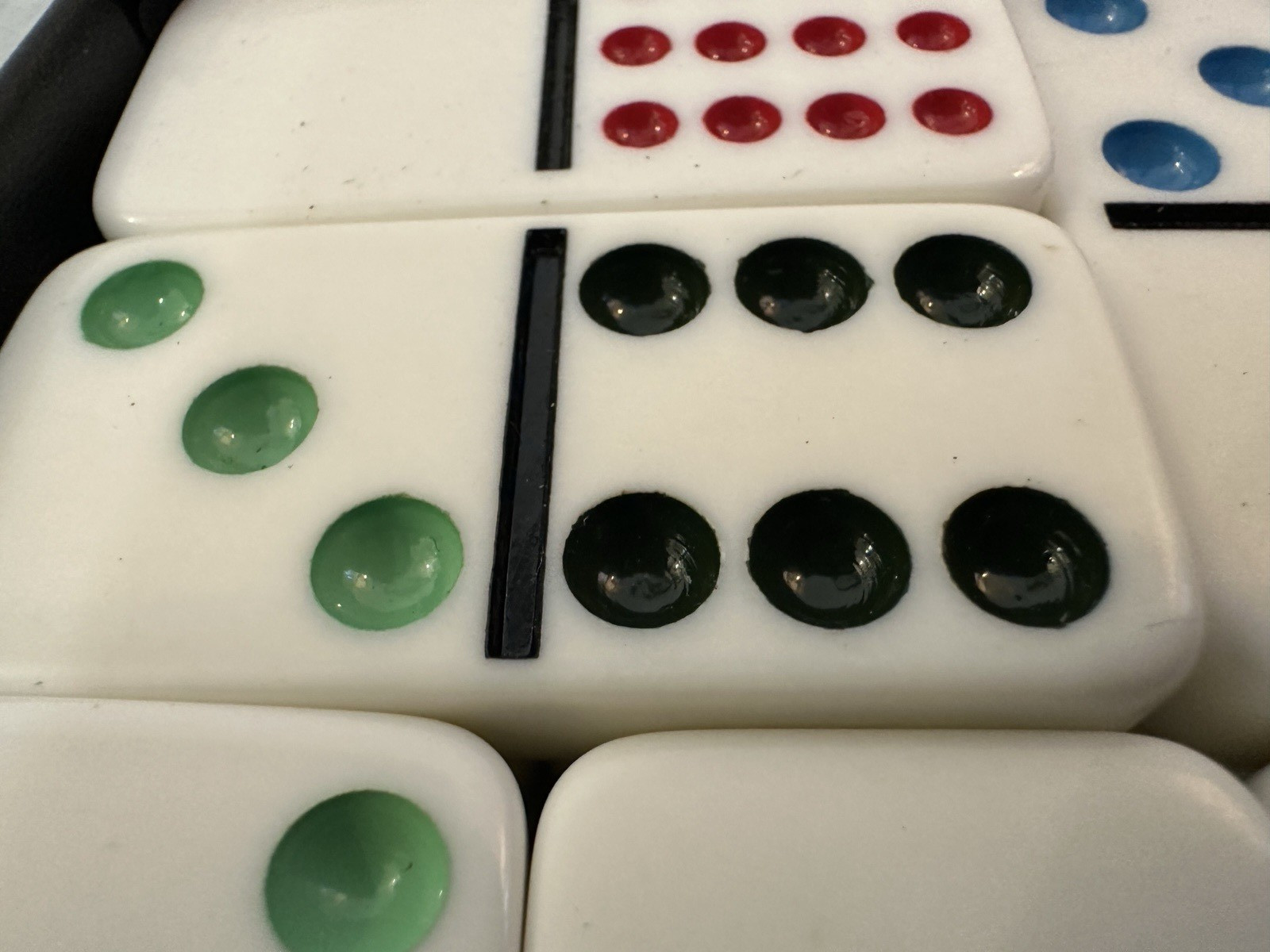 Excalibur Electronics Double Nine Professional Dominoes Set of 55 w/ Case Unused