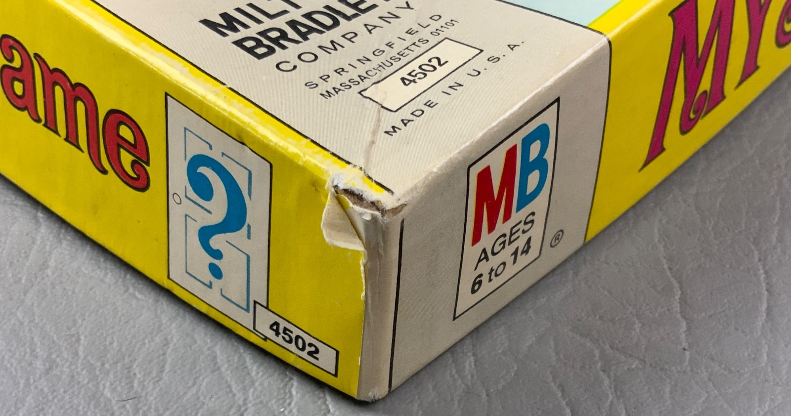 Vintage Milton Bradley “Mystery Date” Game – Item #4502 – Milton Bradley 1972