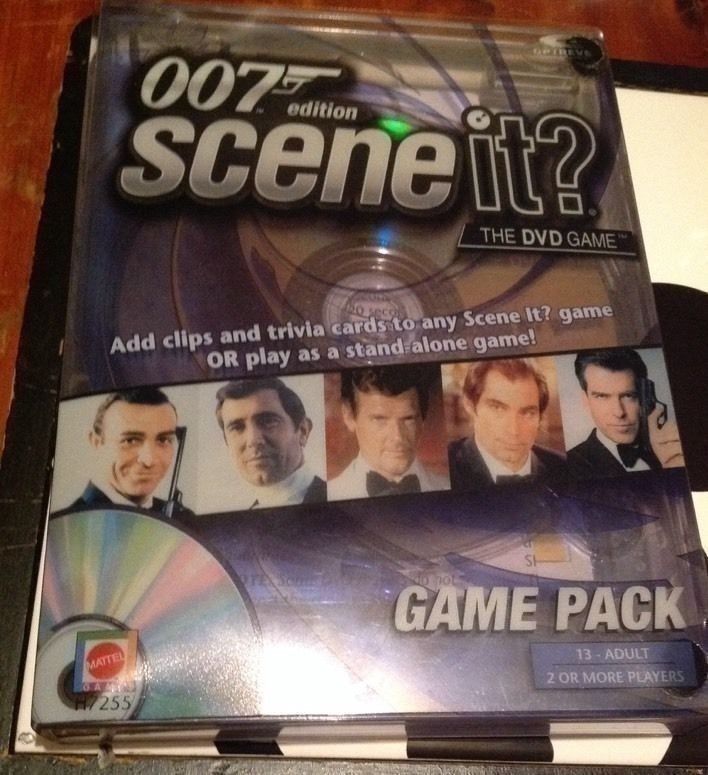 007 Edition Scene It? The DVD Game Pack Age 13-Adult James Bond 007 Trivia