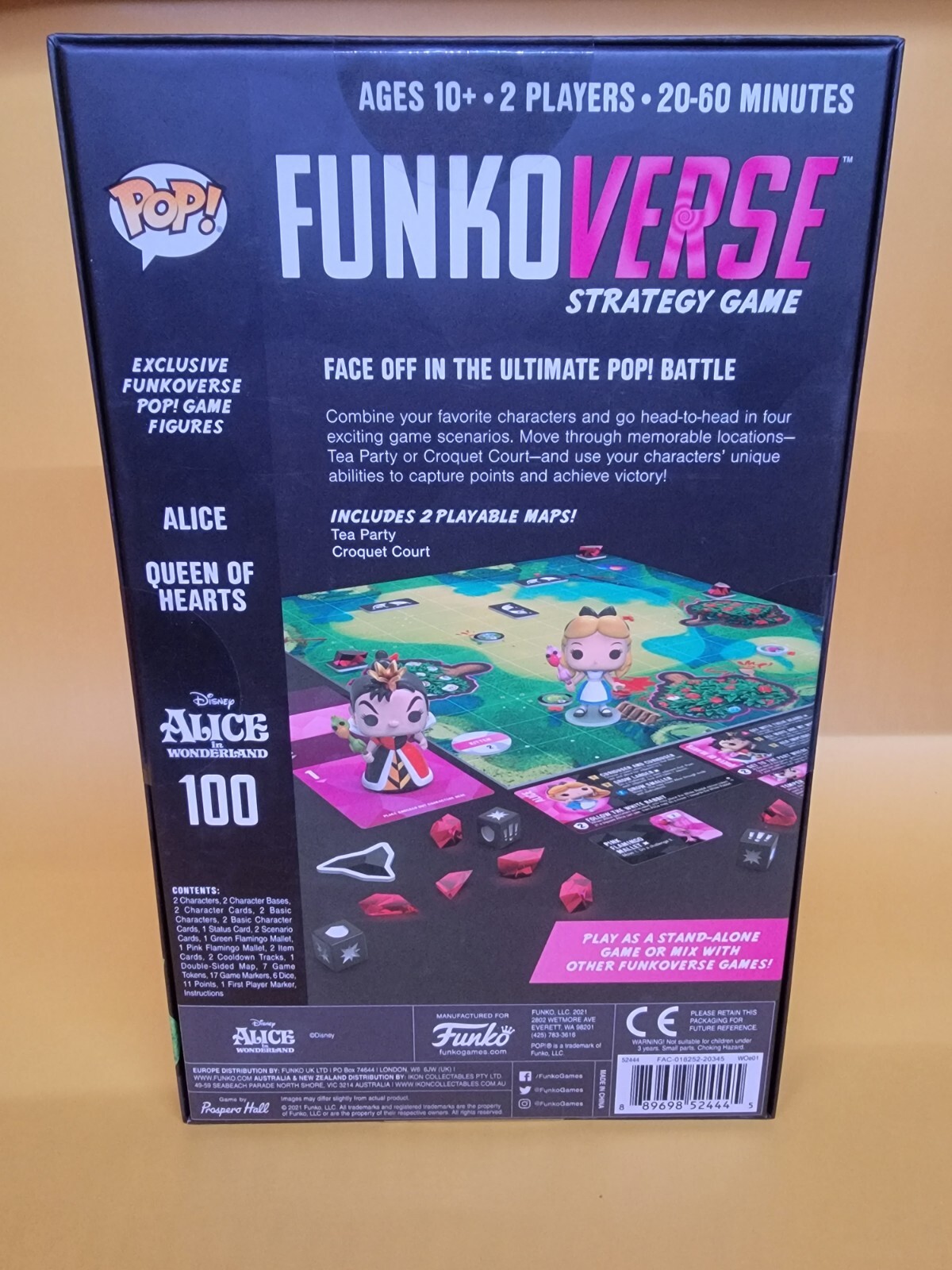 Funkoverse Alice In Wonderland Disney Strategy Game FUNKO POP 2021 sealed