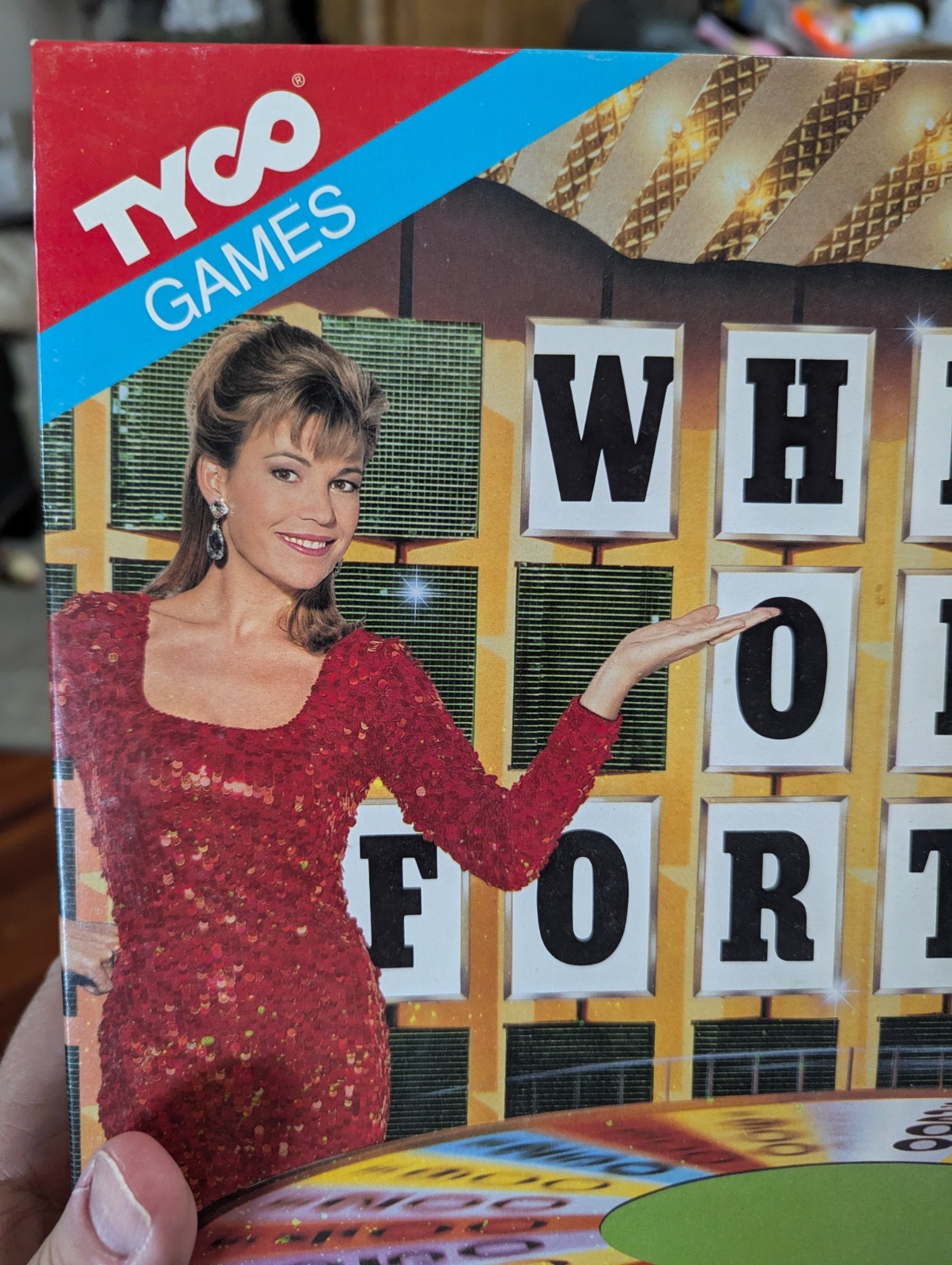 WHEEL OF FORTUNE Board Game Tyco Games 100% COMPLETE 1992