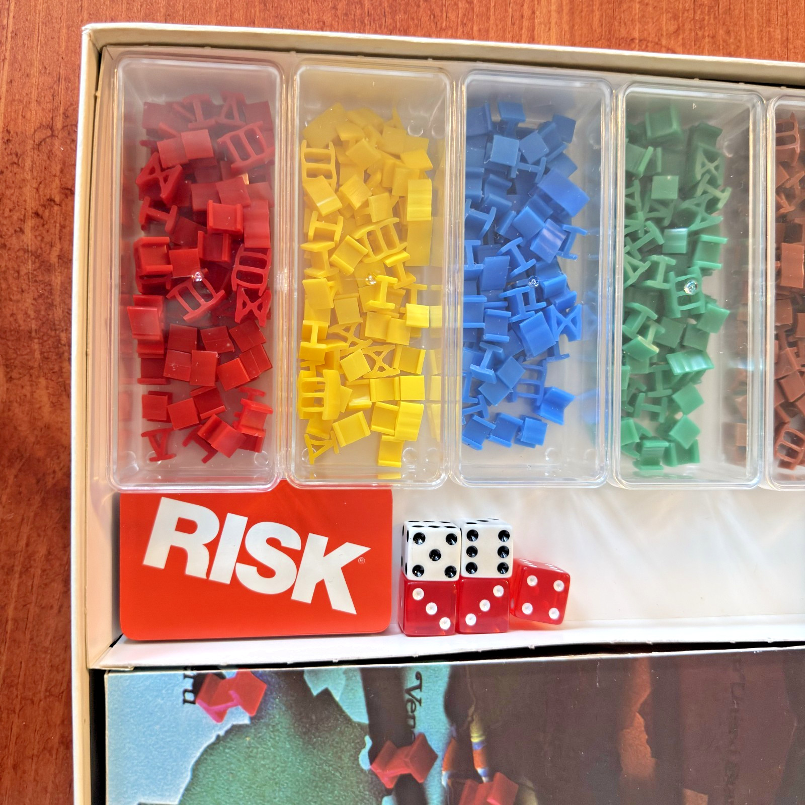 Vintage 1980 Parker Brothers RISK Board Game Complete Box w/ Instruction Manual