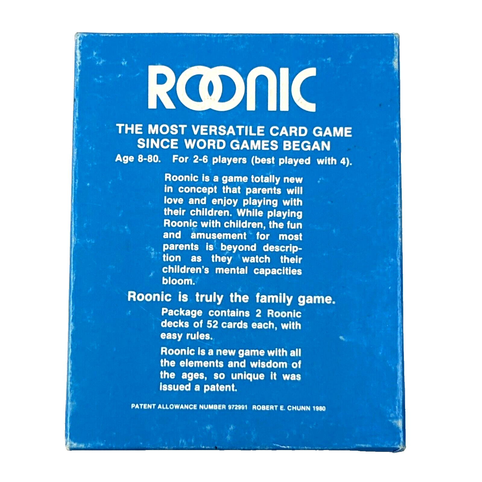 RARE Roonic Card Game 100% Complete 21st Century Bridge Co. 1980
