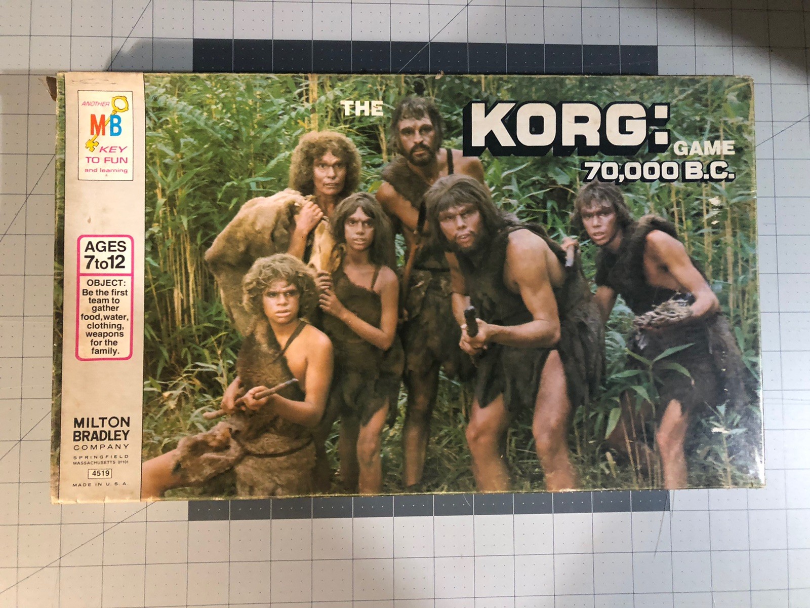 Land of the Lost & Korg: 70,000 B.C. Board Games Complete Milton Bradley Nice