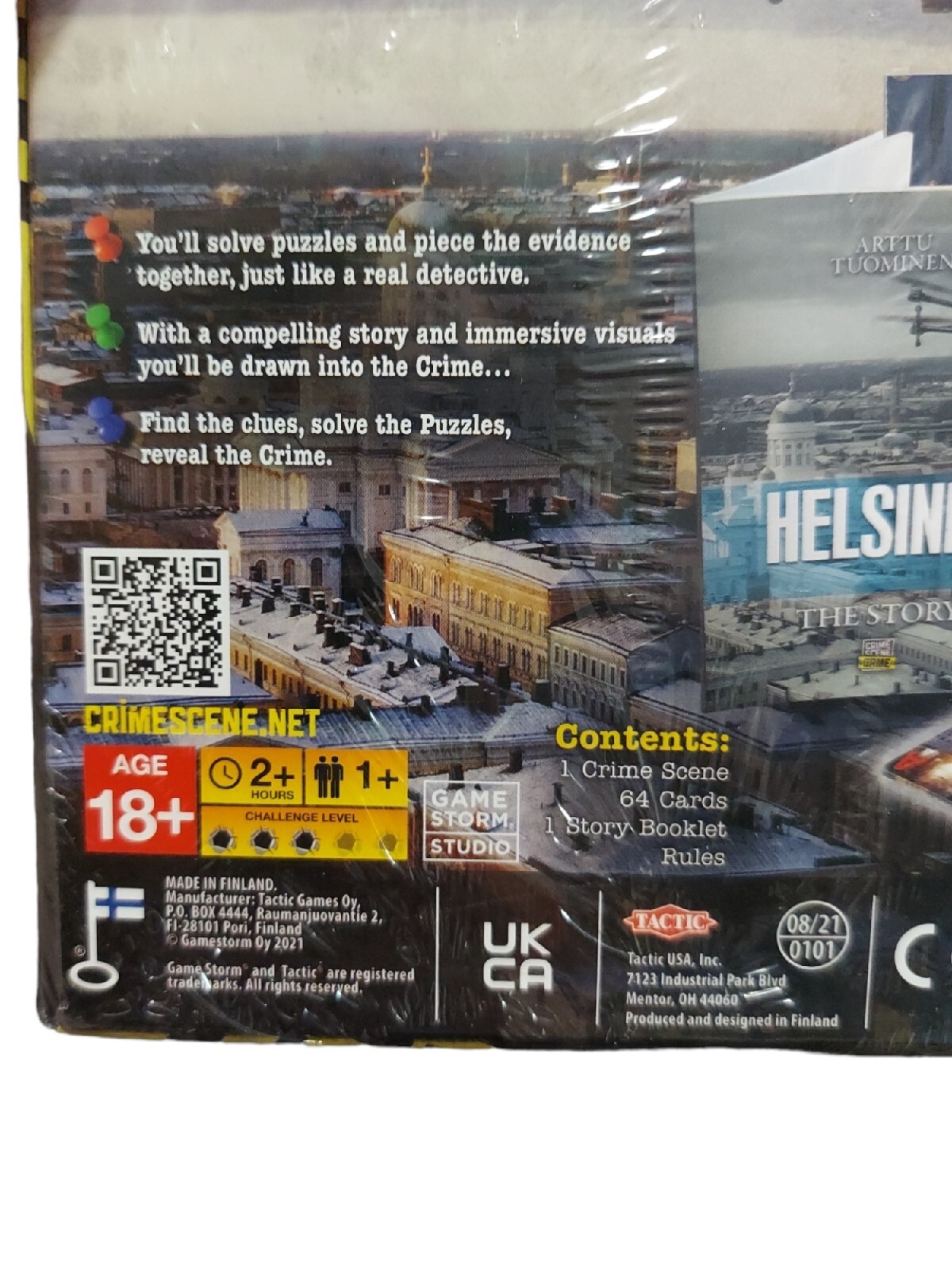 Helsinki 2012 Crime Scene Game – Finland Brand NEW Factory Sealed