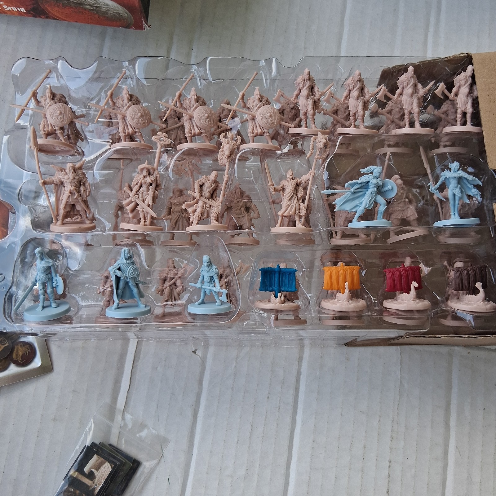 Blood Rage Core Game Box Eric M. Lang CMON 99% Complete Very Good Condition