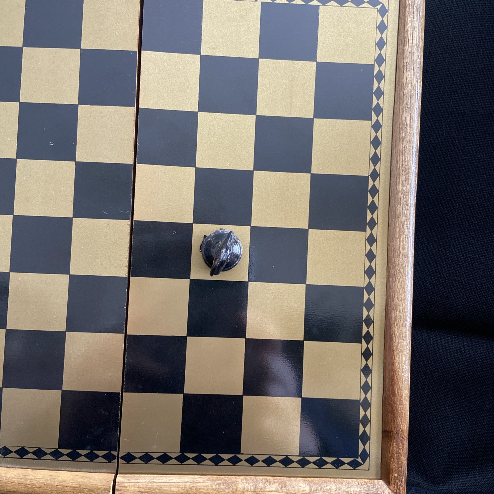 2 Chess Checkers Backgammon Travel Size Boards 3-in-1 Games Sets One Magnetic
