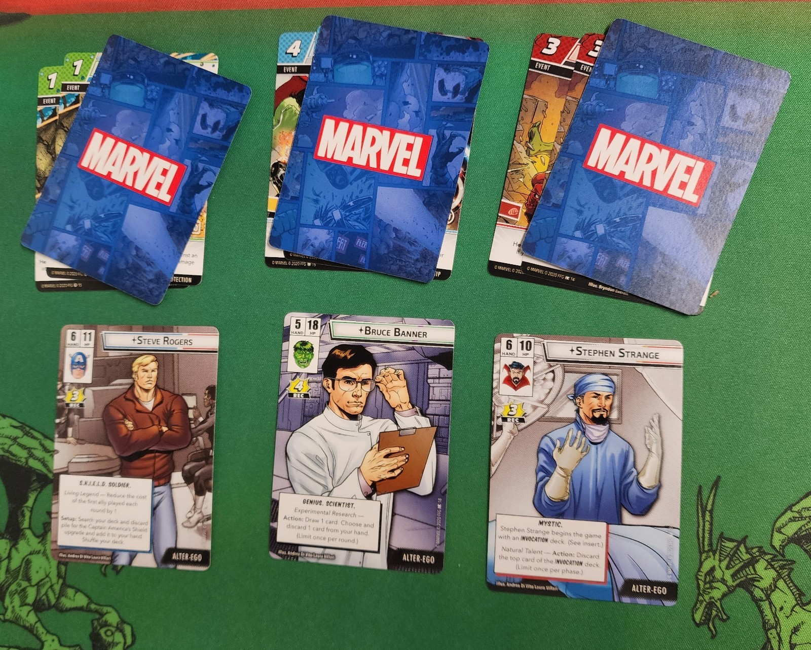 Marvel Champions Promo Captain America Dr Strange Hulk Avengers Assemble & more