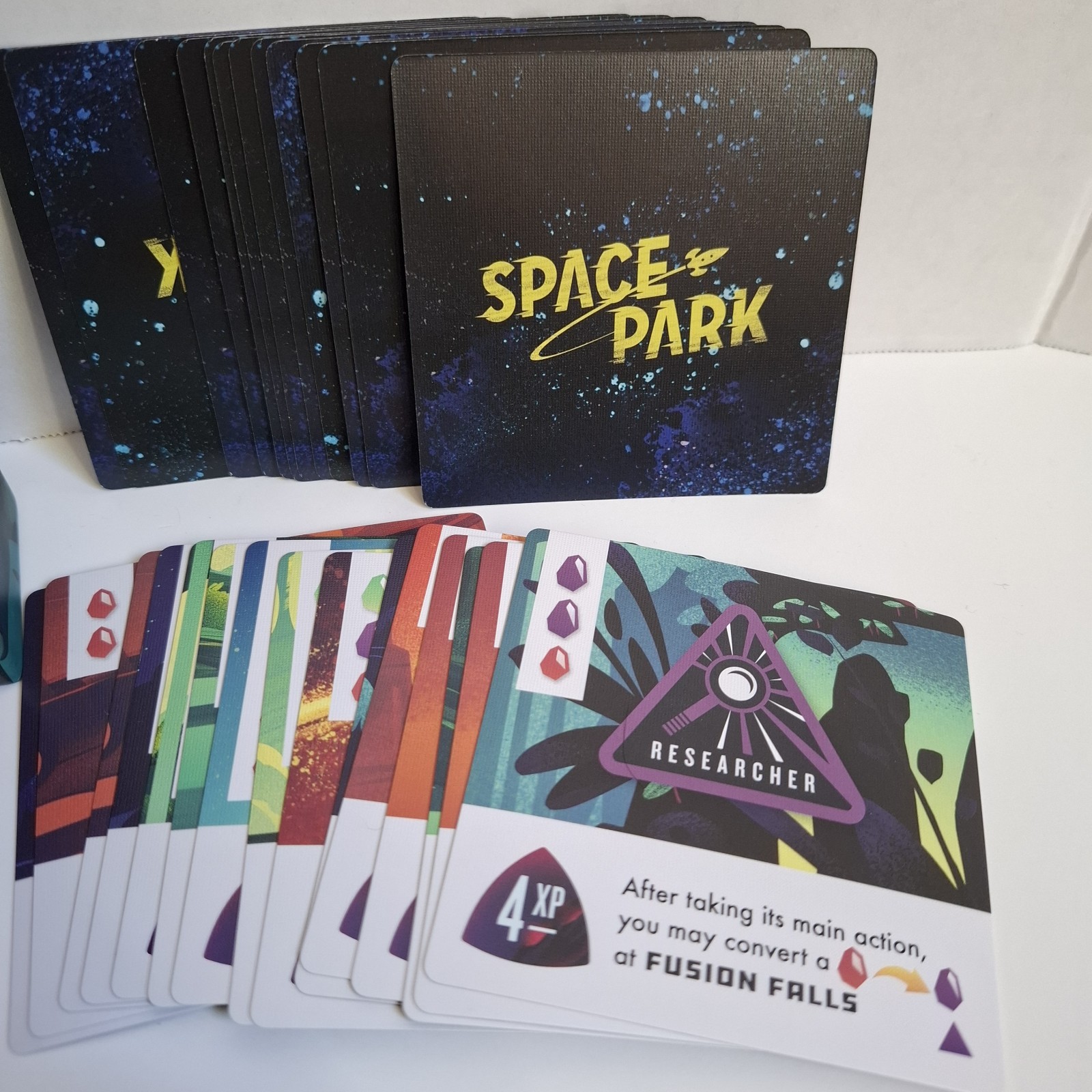 Space Park Board Game By Keymaster Games Henry Audubon Complete 2018 1-4 Players