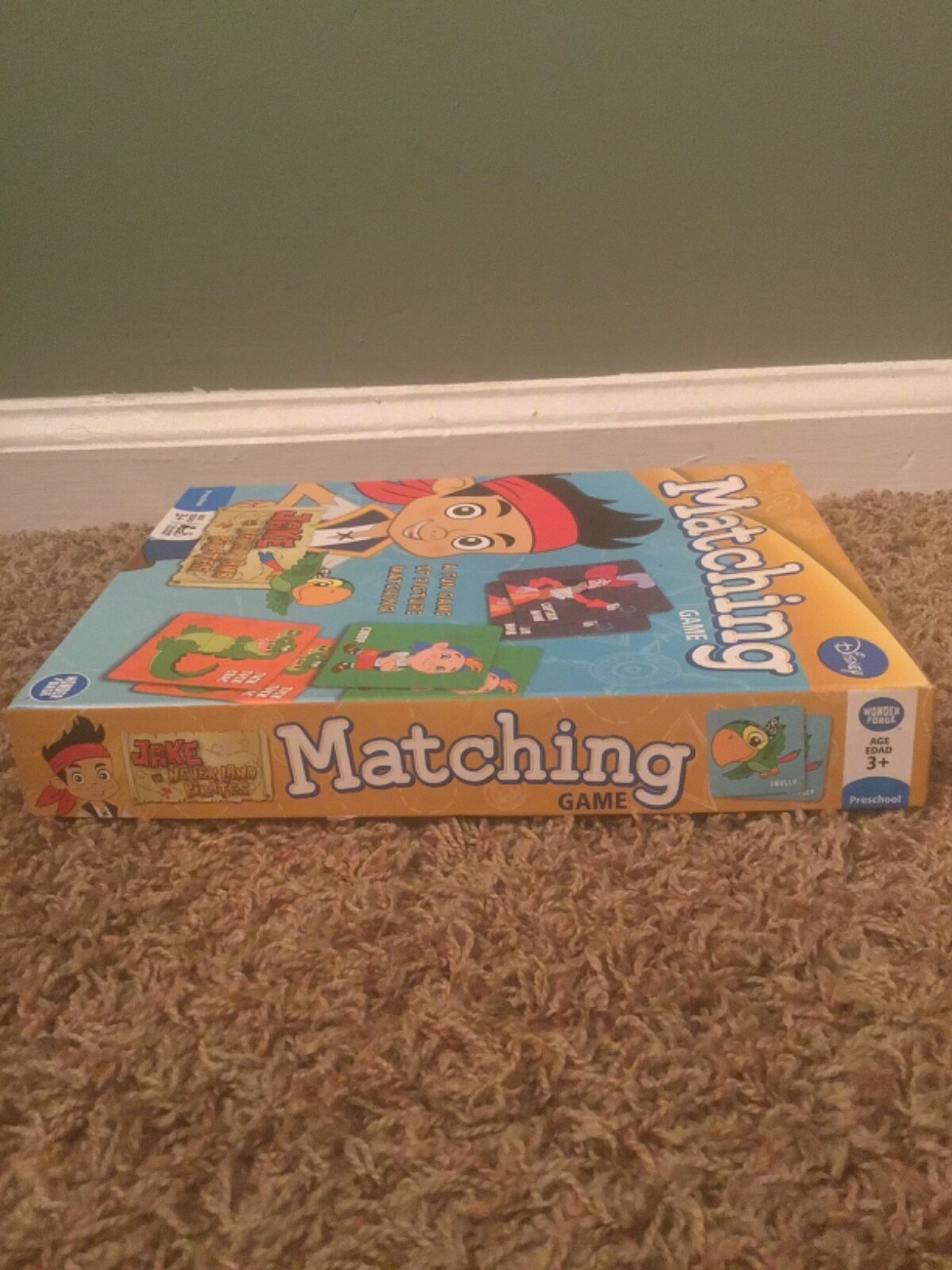 2014 Wonder Forge Disney Jake & The Never Land Pirates Matching Game Complete