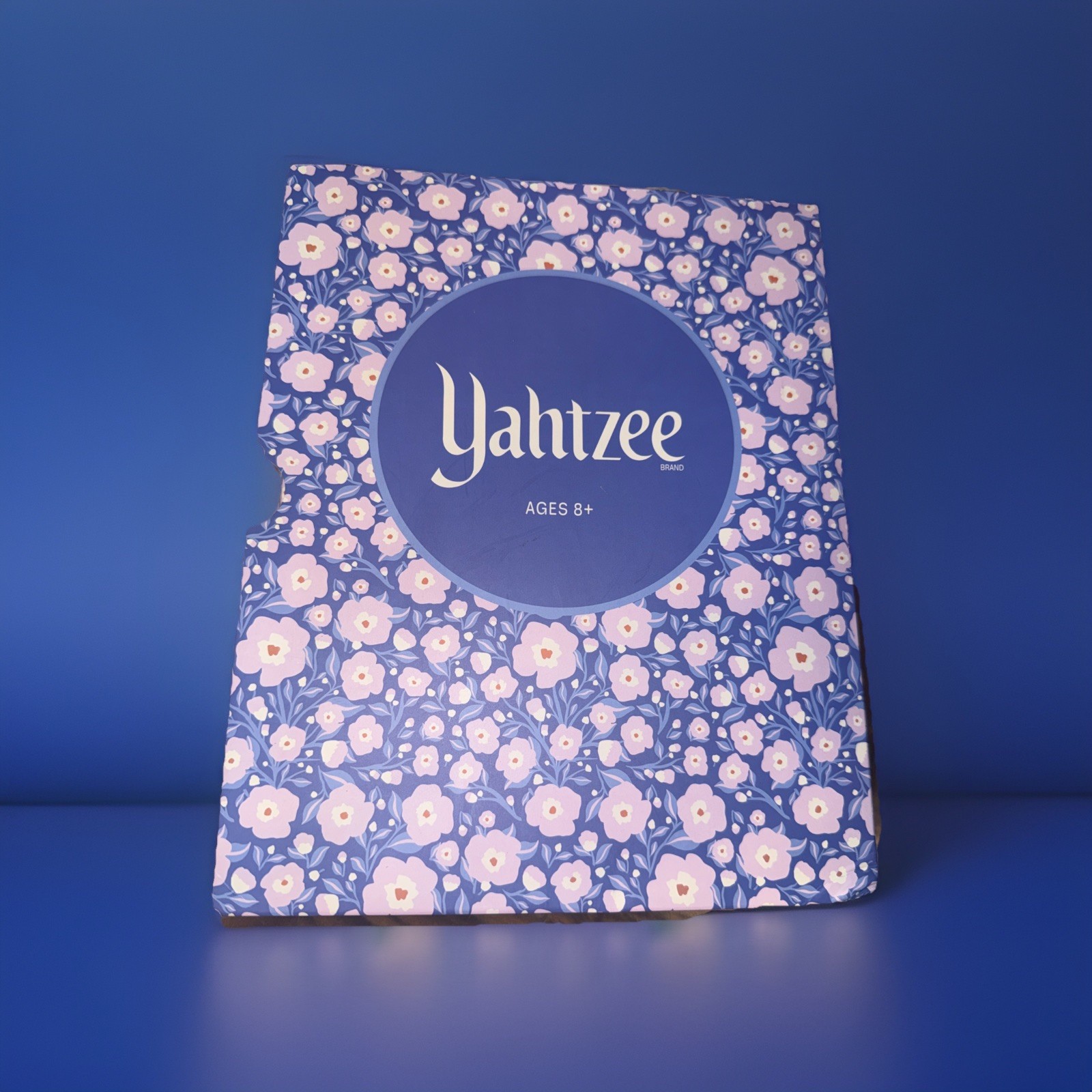WS Floral B&N Yahtzee New In Box Bookshelf Game! Gorgeous!