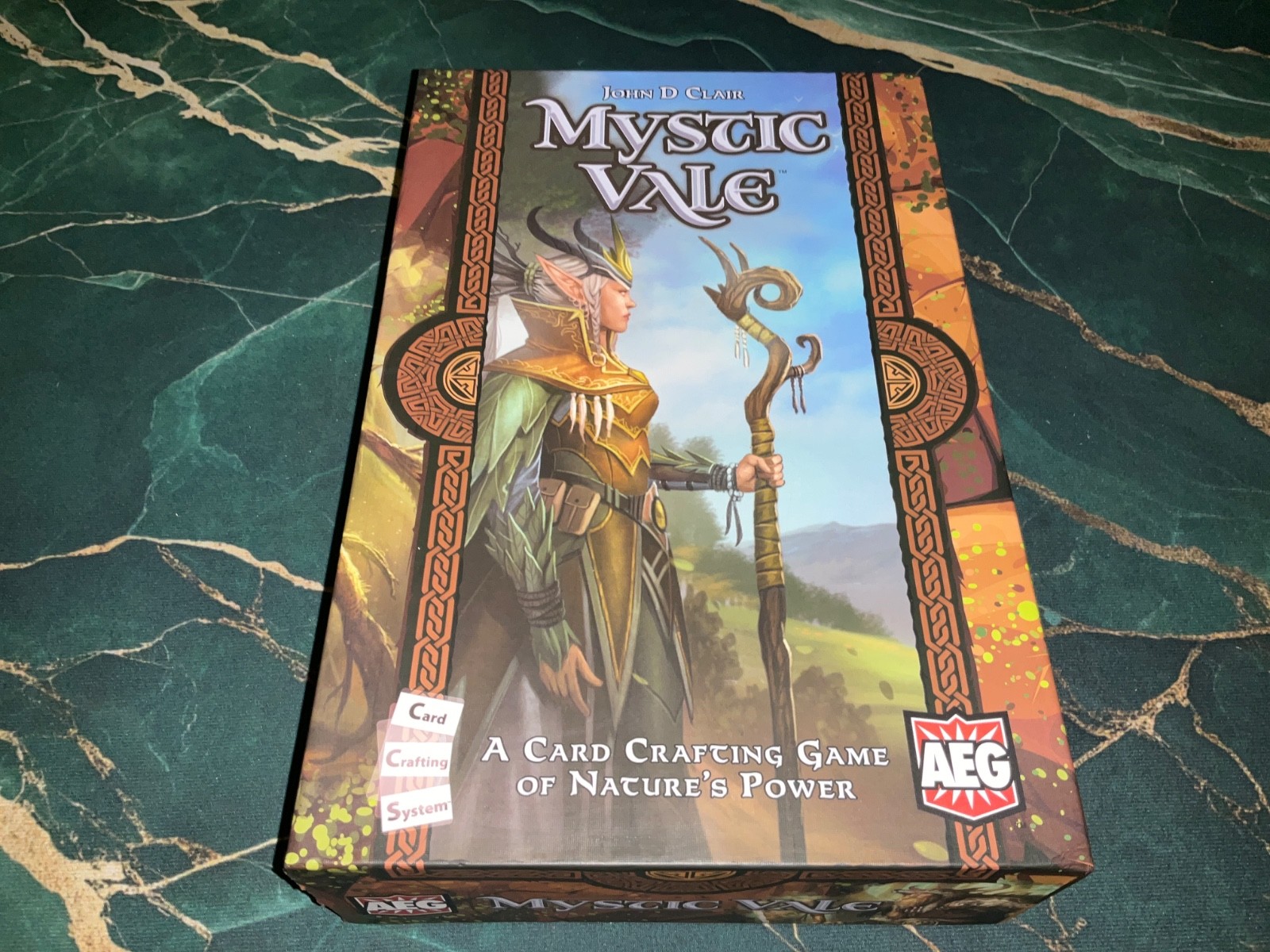 MYSTIC VALE: A CARD CRAFTING GAME 2-4 Players Complete played once