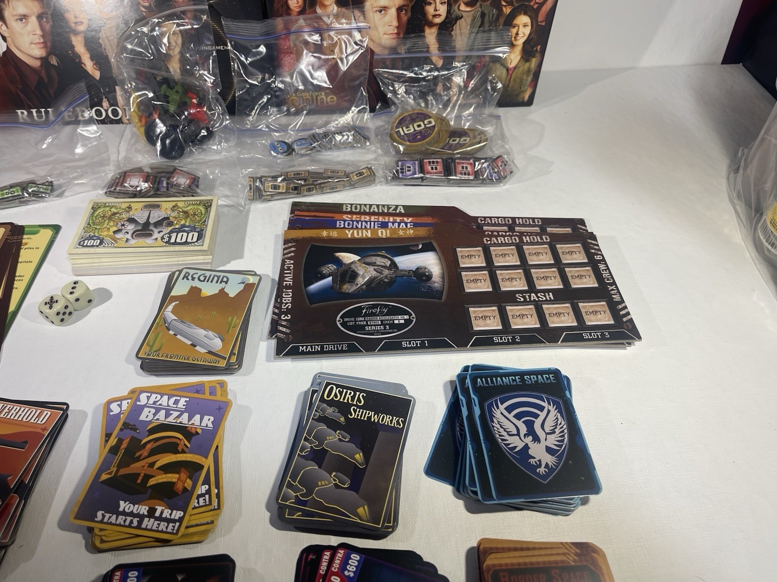 RARE Firefly: The Game Board Game Joss Whedon Gale Force Nine, Complete