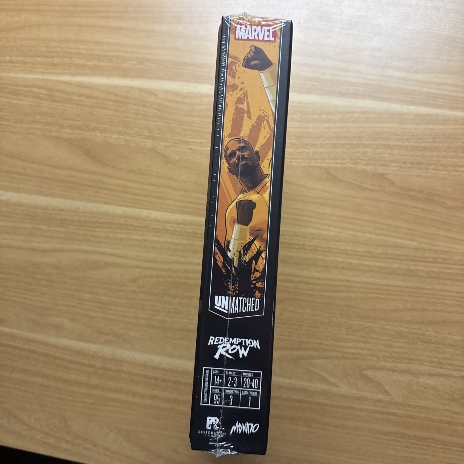 Unmatched Marvel Redemption Row Board Game Moon knight Ghost Rider & Luke Cage