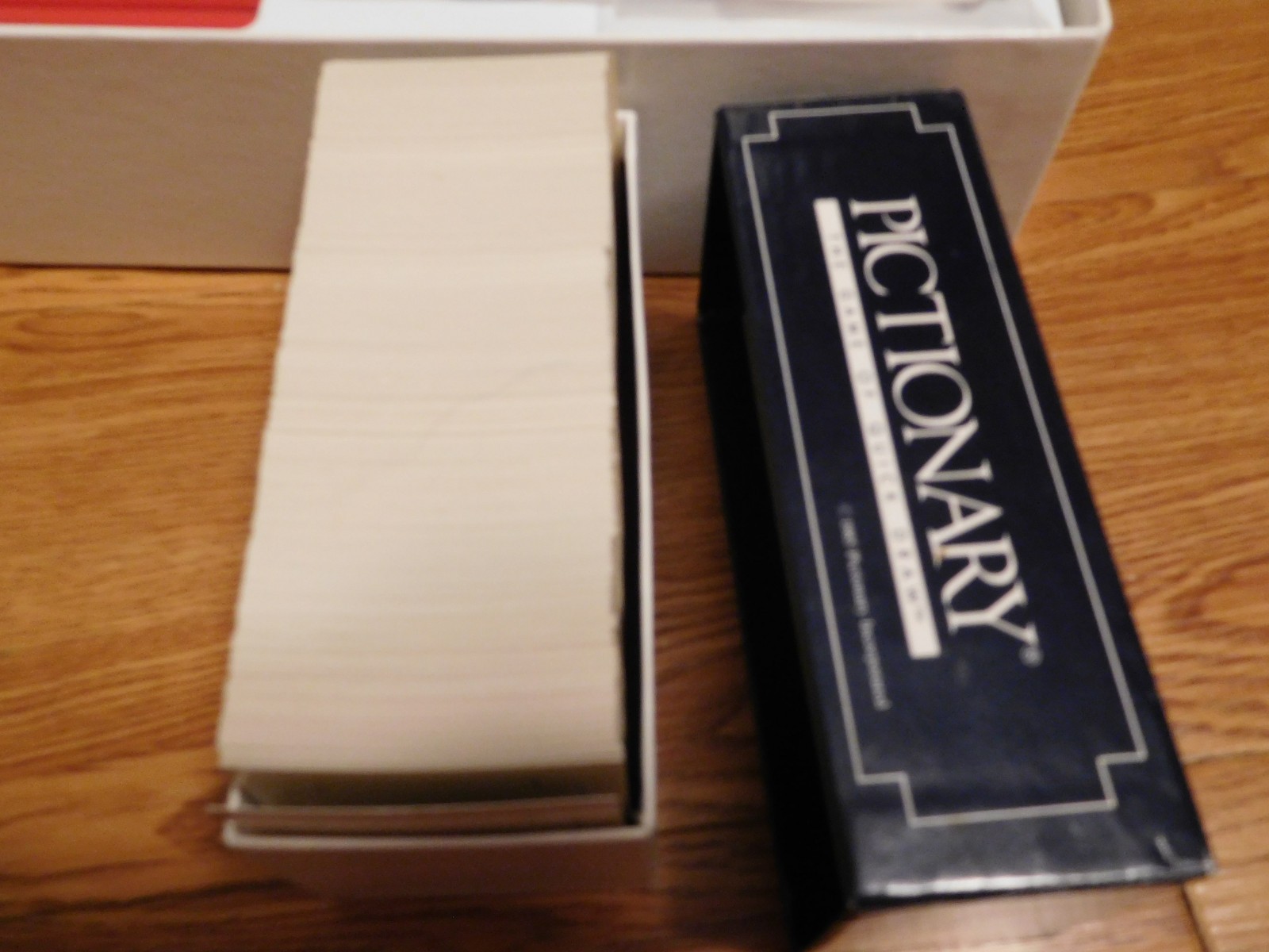 Pictionary First Edition Board Game 1985 #100 Vintage 100% COMPLETE