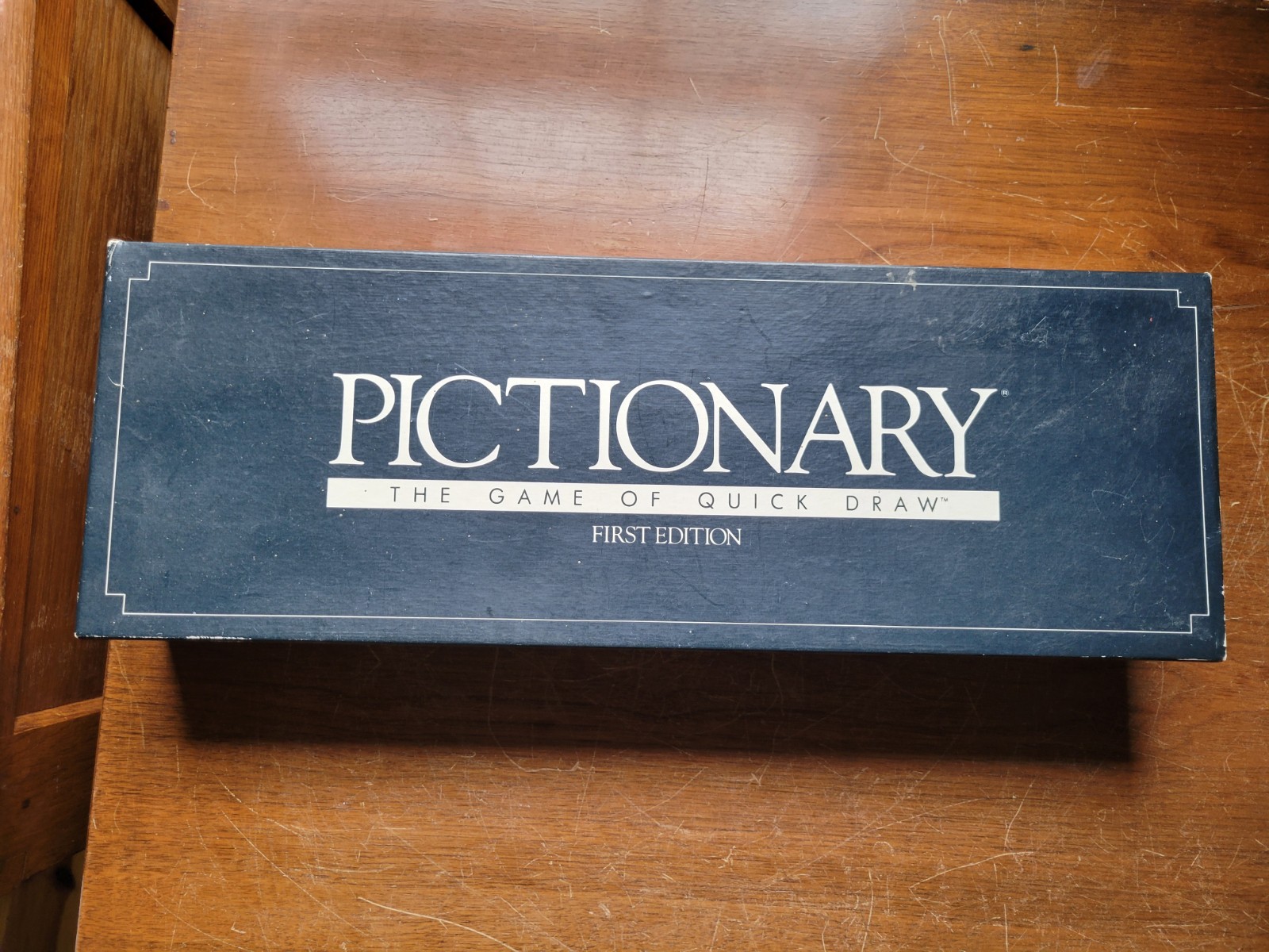 Vintage Pictionary First Edition Board Game Of Quick Draw 1985