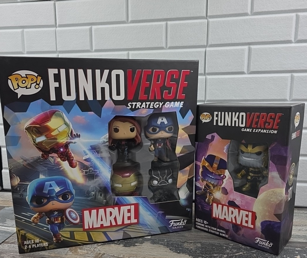 MARVEL FUNKOVERSE STRATEGY GAME 100 PLUS EXPANSION 101 CHASE THANOS NEW SEALED