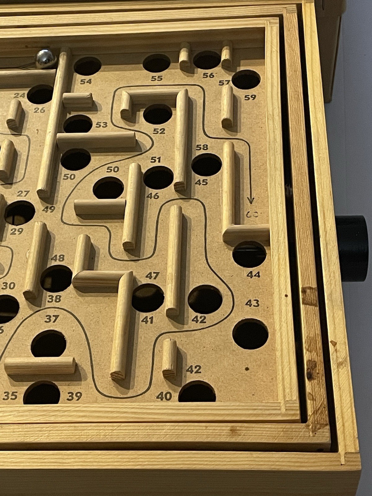 BRIO Labyrinth Wooden Maze Game Sweden 18376 Labyrintspel With Original Box