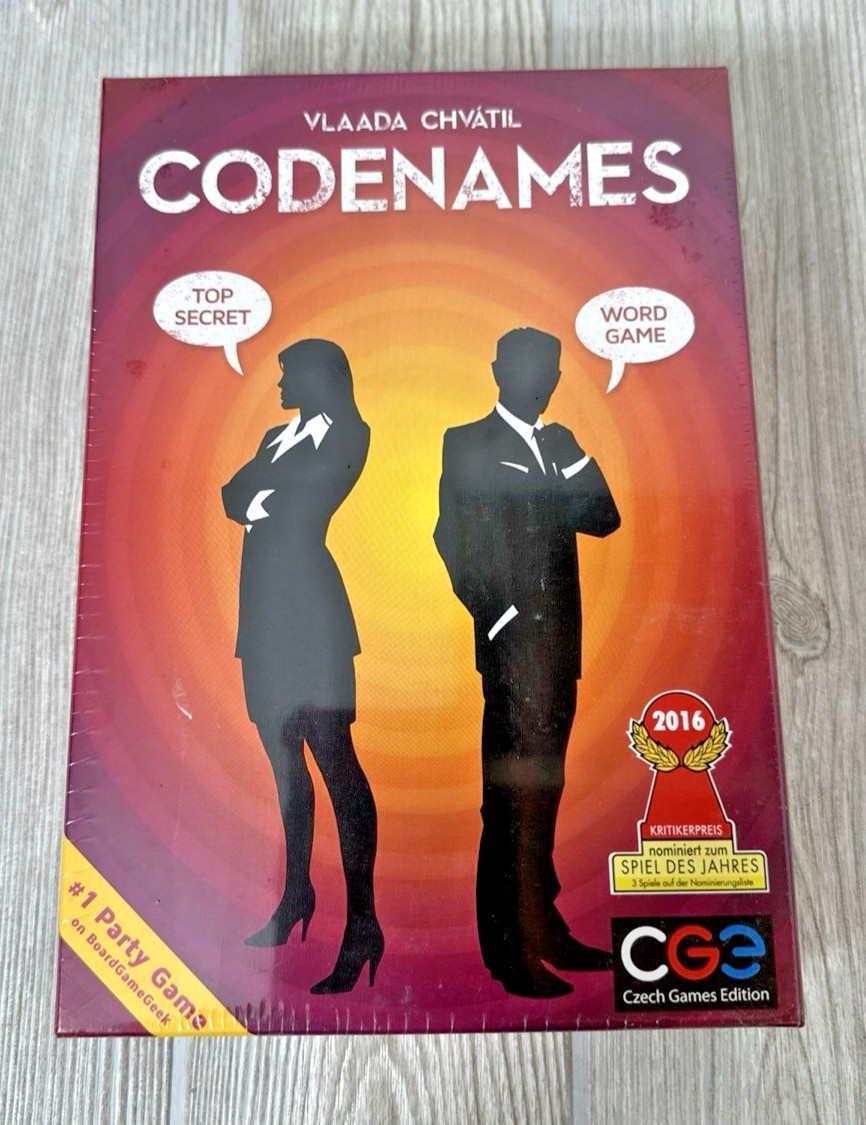 Codenames Party Spy Game Czech Games Edition Vlaada Chvatil NEW SEALED