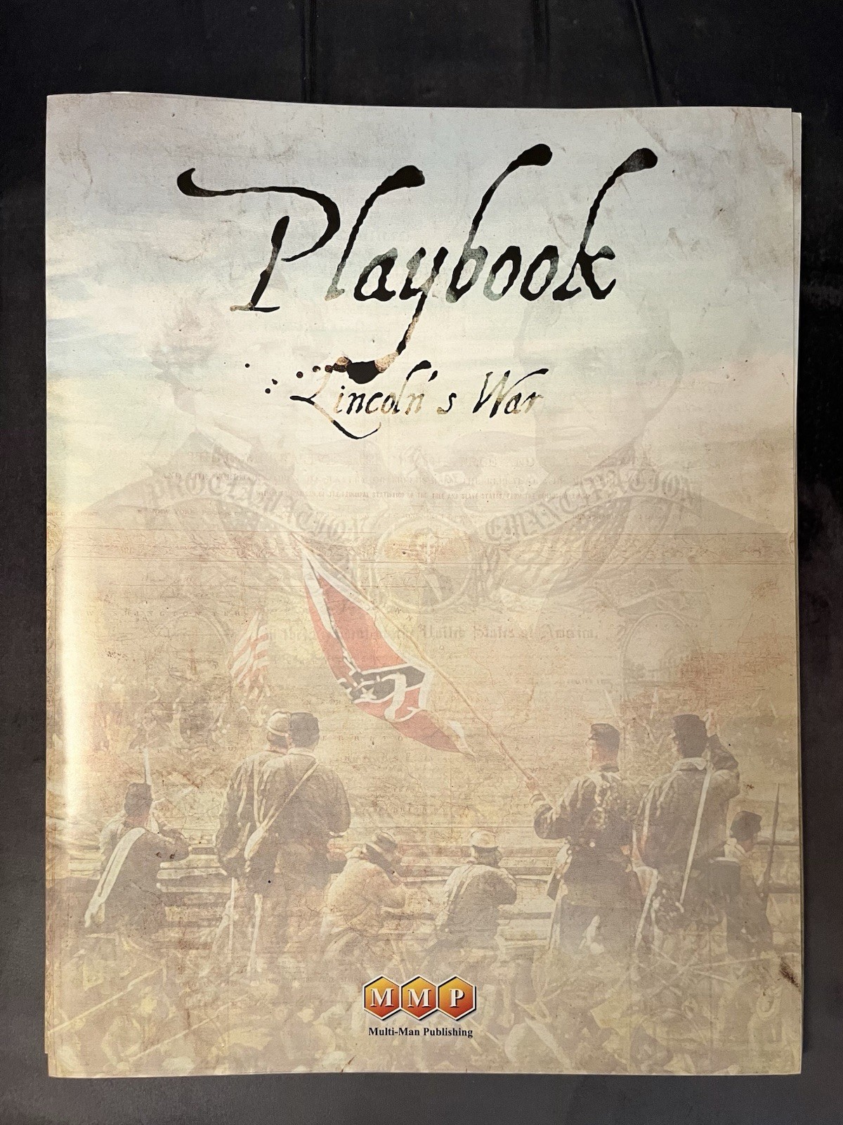 Multiman MMP Lincoln’s War Board Game Unpunched