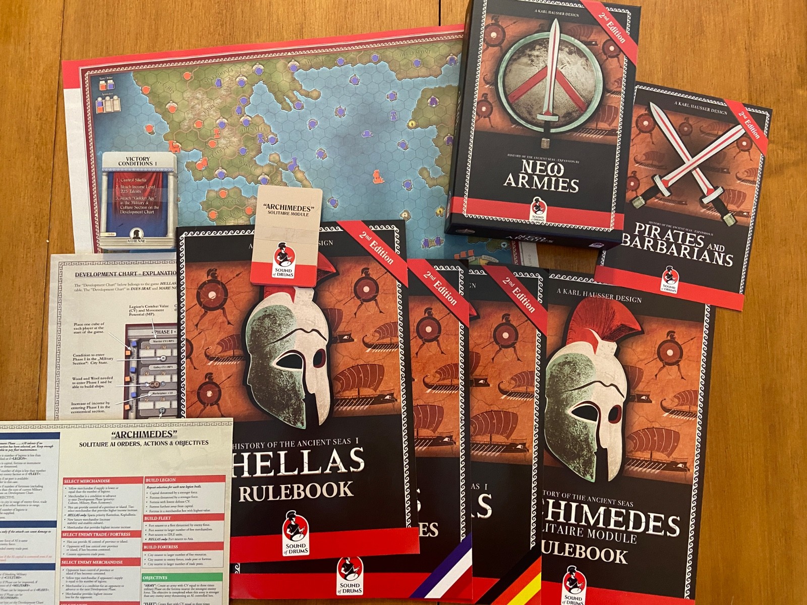 HELLAS: History of the Ancient Seas I + Pirates, New Armies – 2024