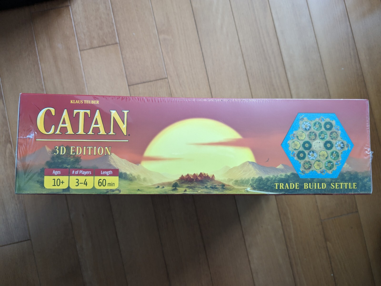 Settlers Of Catan 3D Edition Board Game *Brand New In Box Sealed*