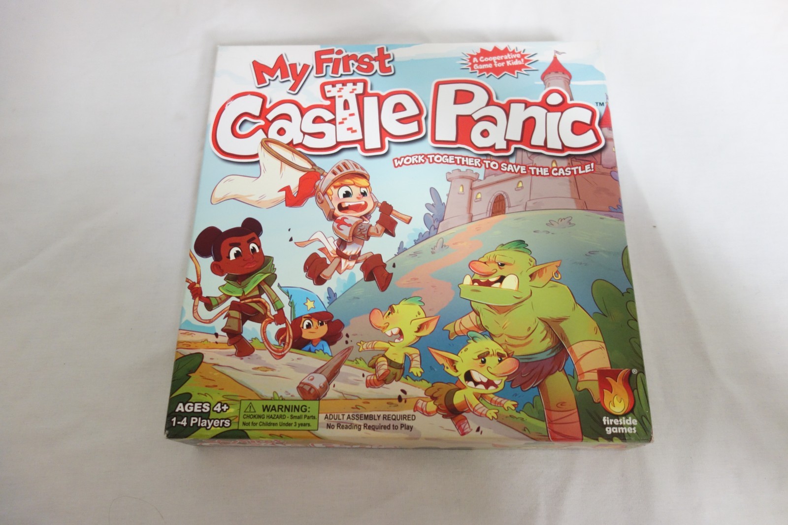 My First Castle Panic Fantasy Cooperative Family Board Game-Complete- Pre Owned
