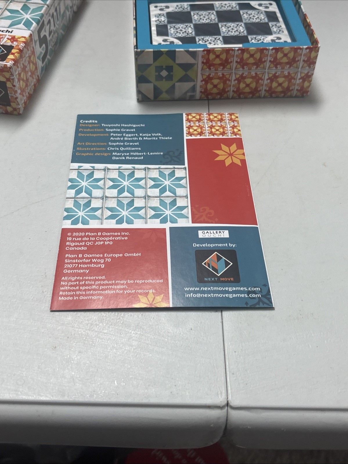 Next Move Games – 5211: AZUL SPECIAL EDITION – Card Game by Tsuyoshi Hashiguchi