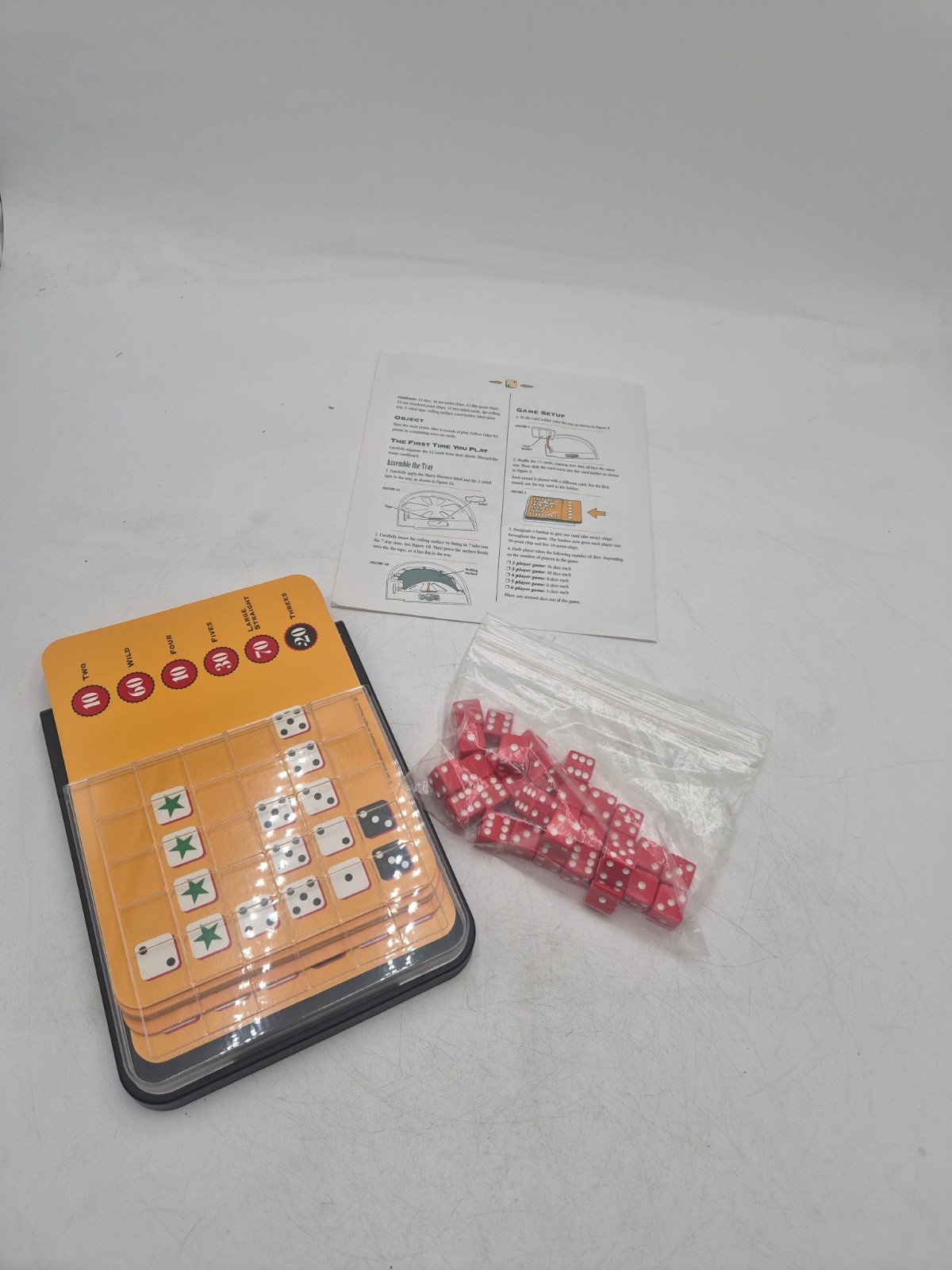 Vintage Sharp Shooters Dice Board Game 1994 Milton Bradley Replacement Parts