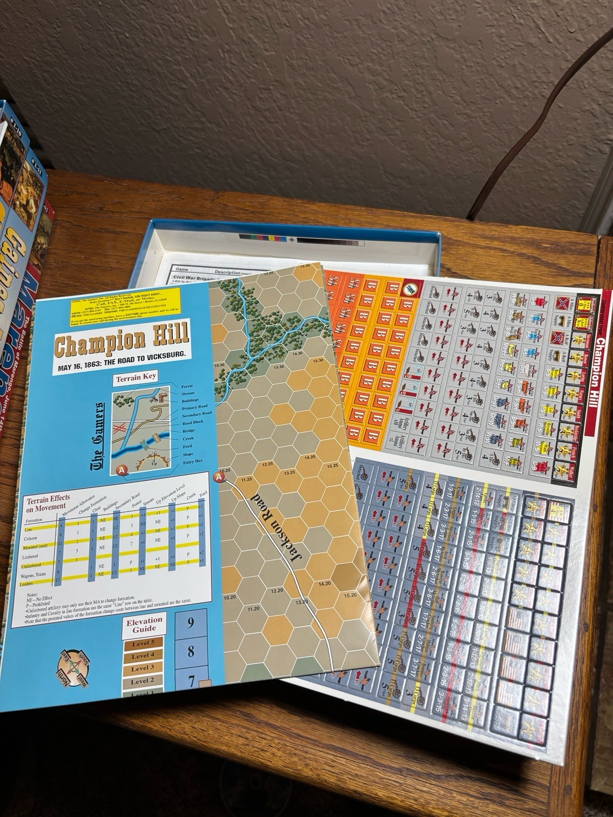 The Gamers Board Game Bundle Champion Hill Gaines Mill and Marengo New Unpunched