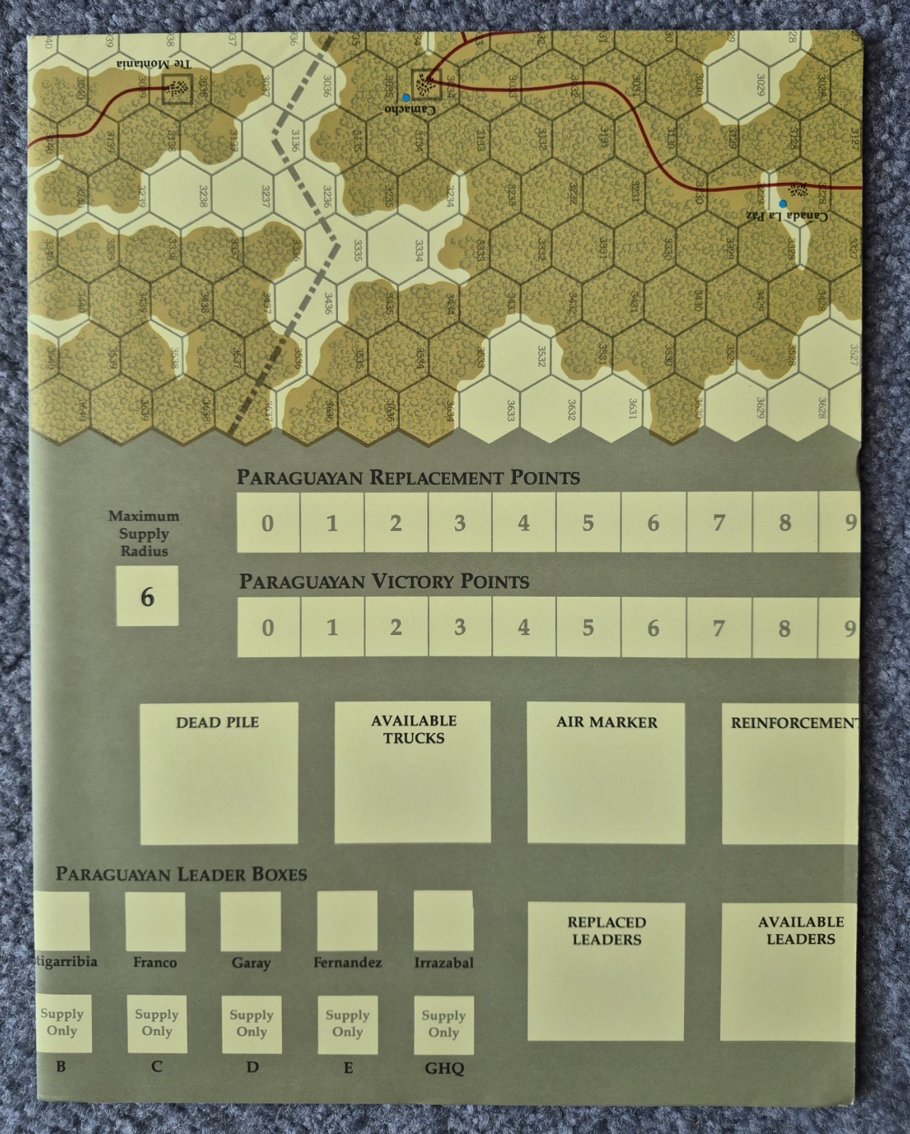 Command Magazine #12 – The Chaco War – Unpunched, 1991, XTR