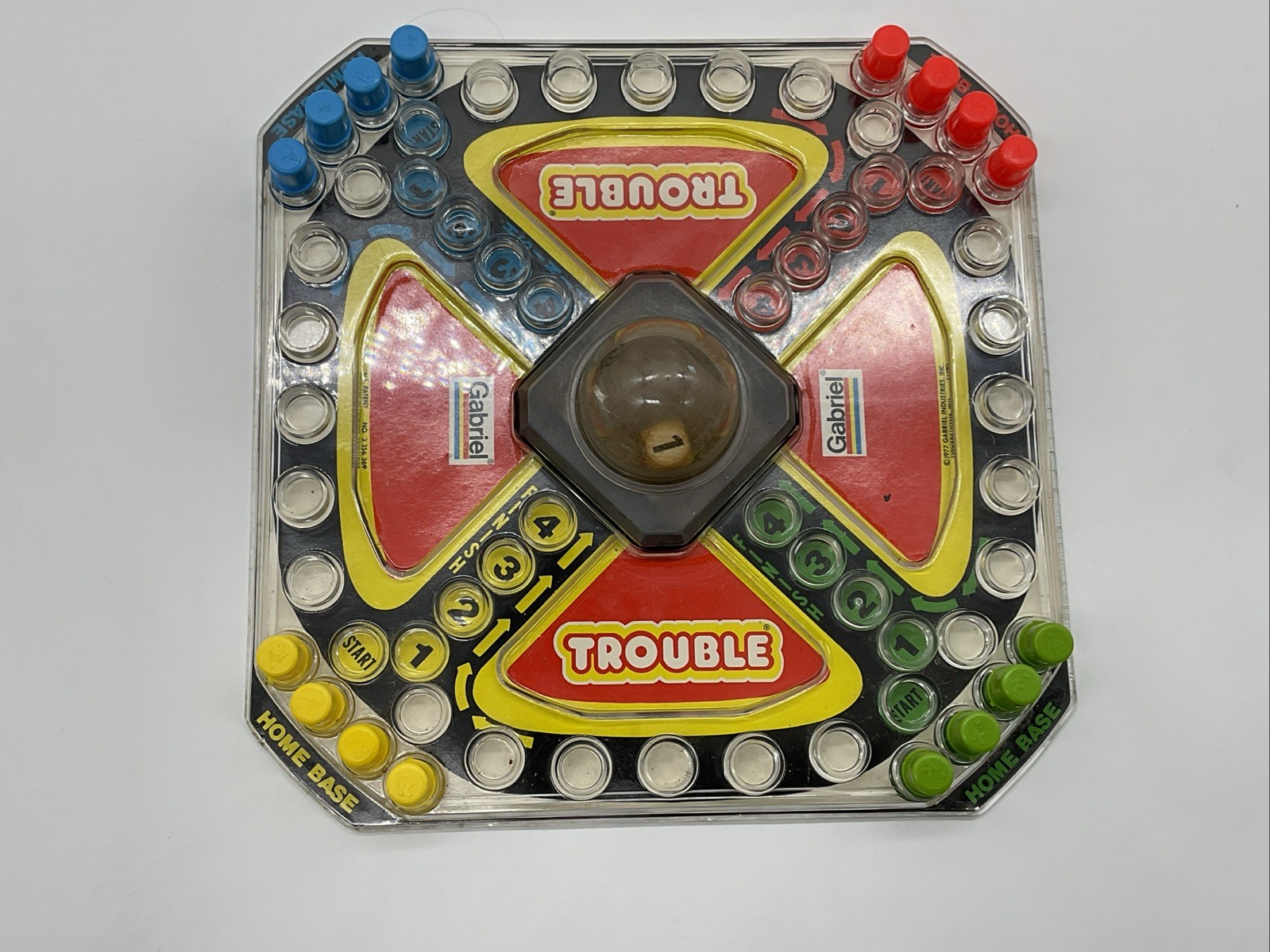 VINTAGE 1977 Gabriel Trouble Pop-O-Matic Game COMPLETE