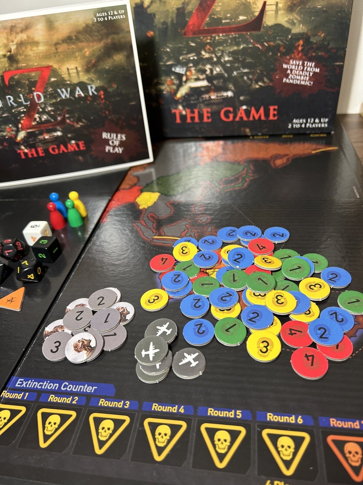 World War Z The Game Zombie Pandemic 2013 Paramount University Games Incomplete