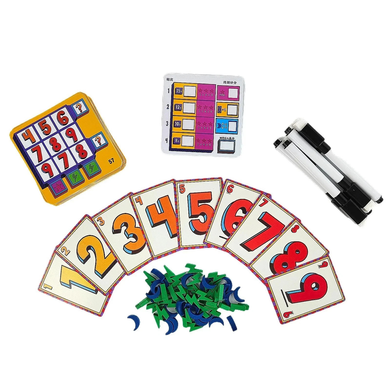 Super Mega Lucky Box Board Game Family Party Strategy Card Game 1-6 Players
