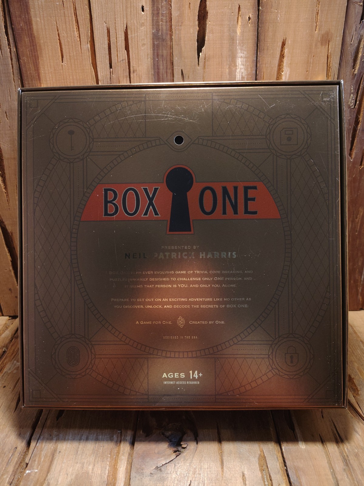 Theory11 Box One Board Game Presented by Neil Patrick Harris 1 player
