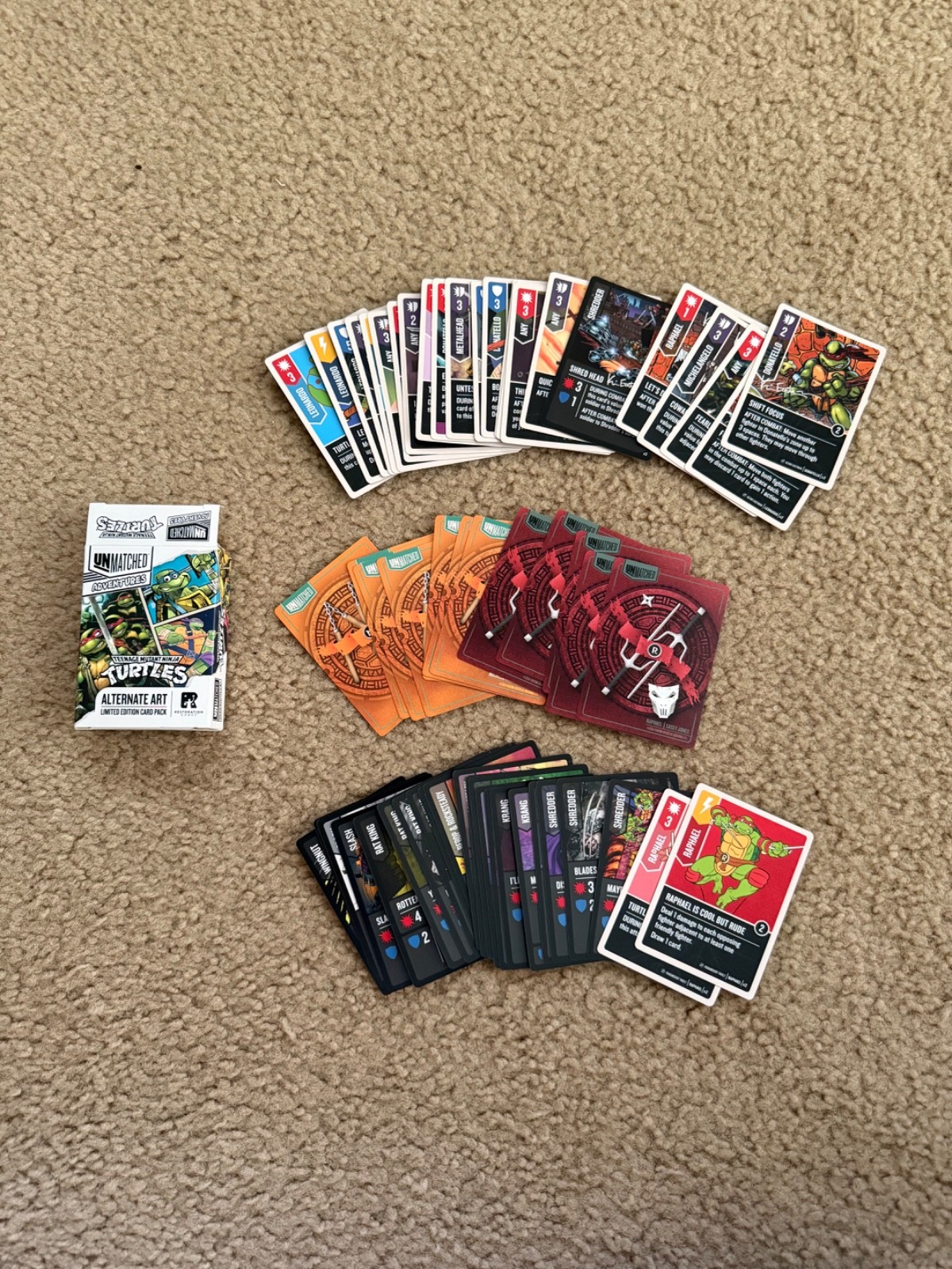 Unmatched Adventures: Teenage Mutant Ninja Turtles – Kickstarter Bundle