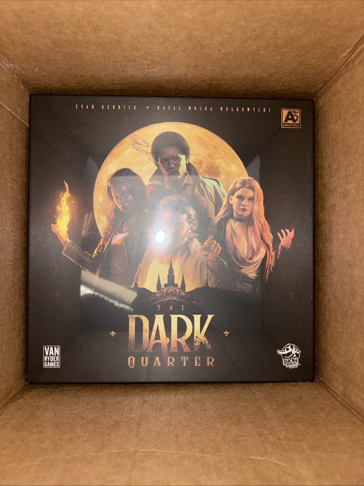 The Dark Quarter: The Whole Damn Agency Kickstarter Pledge Brand New And Sealed