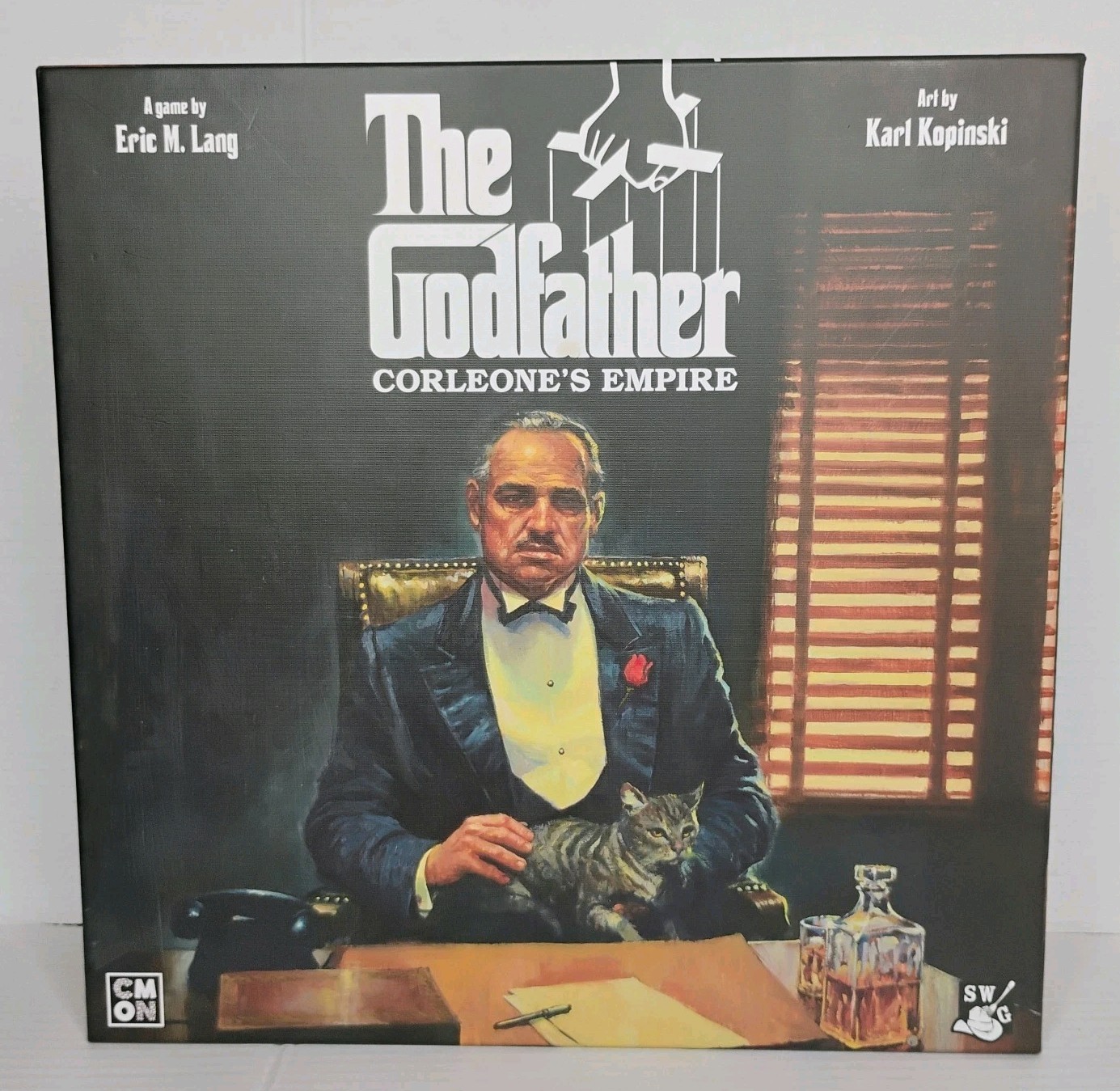 The Godfather Corleone’s Empire Board Game 100% Complete CIB 2017 GDF001 Unused