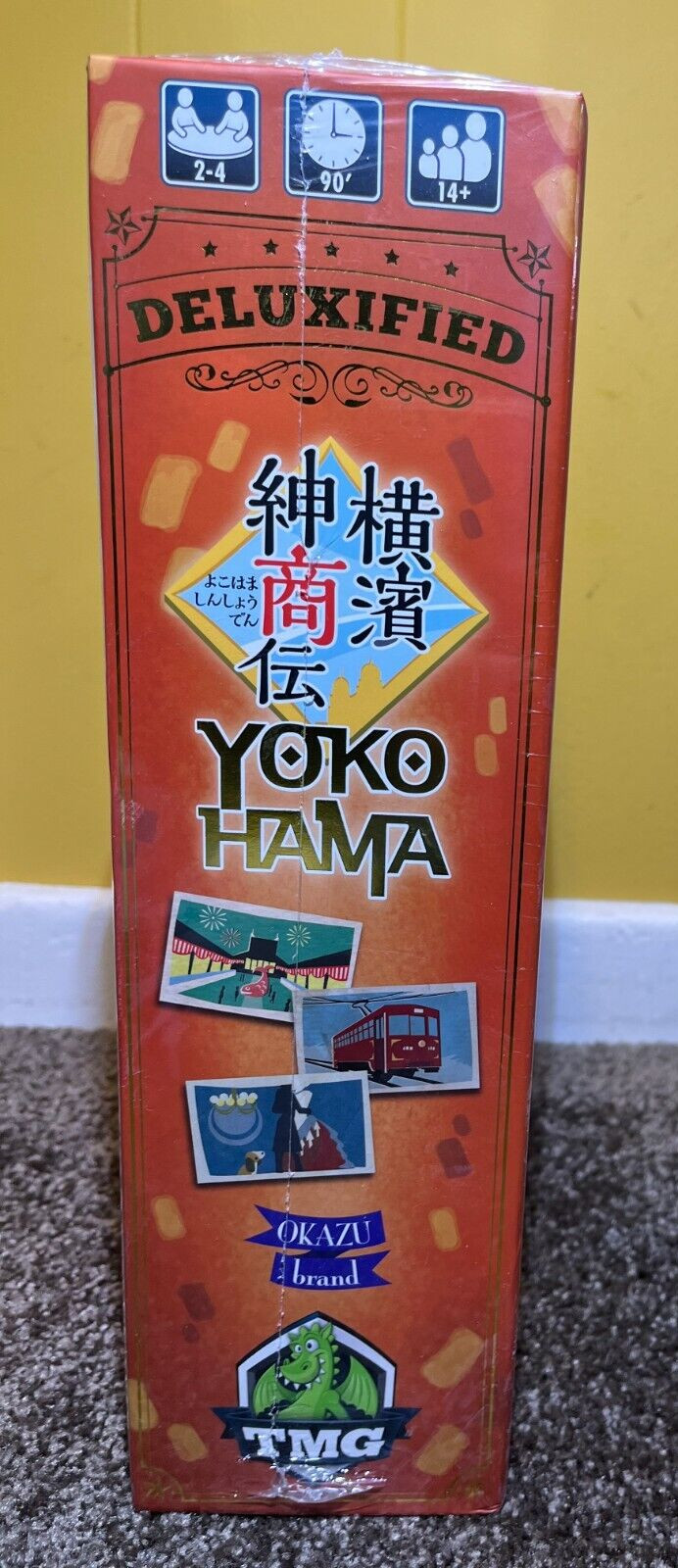 Yokohama Deluxe Edition Board Game TMG Kickstarter Ed. *NEW* *SEALED* RARE! NIS
