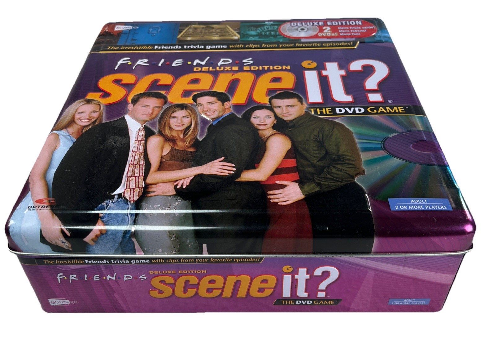 Friends Scene It DVD Game Deluxe Edition COMPLETE ScreenLife 2005 TV Show Trivia