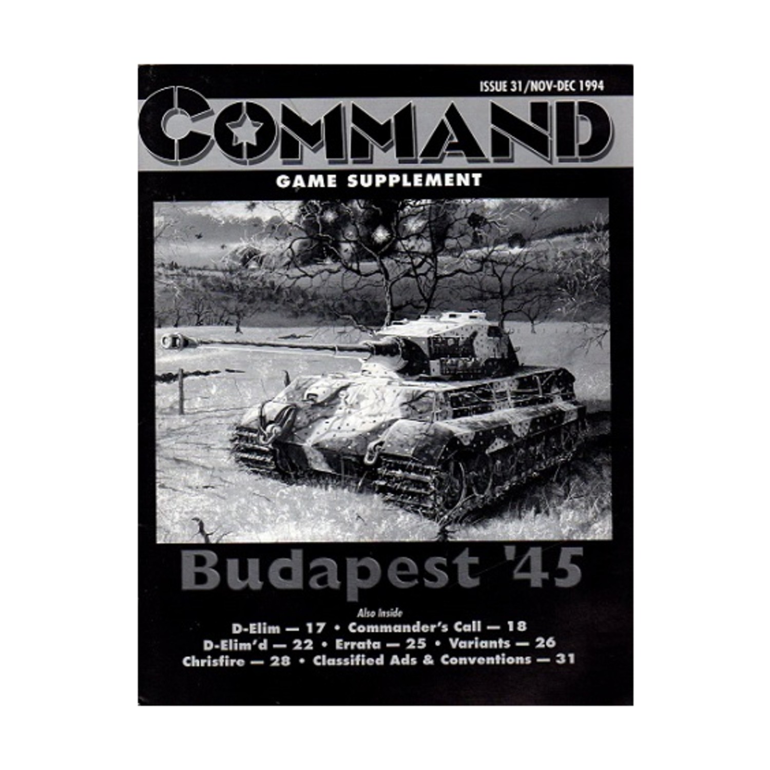 XTR Command Mag #31 w/Budapest ’45 Mag VG+