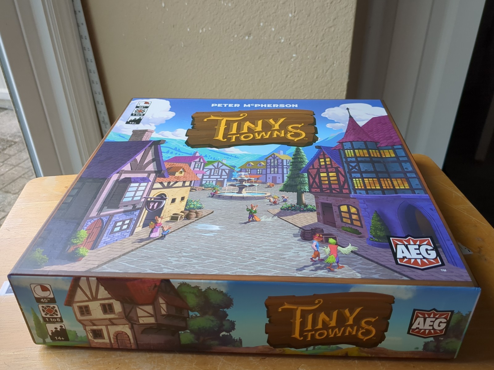 Tiny Towns Board Game, AEG Peter McPherson, 2019 Complete