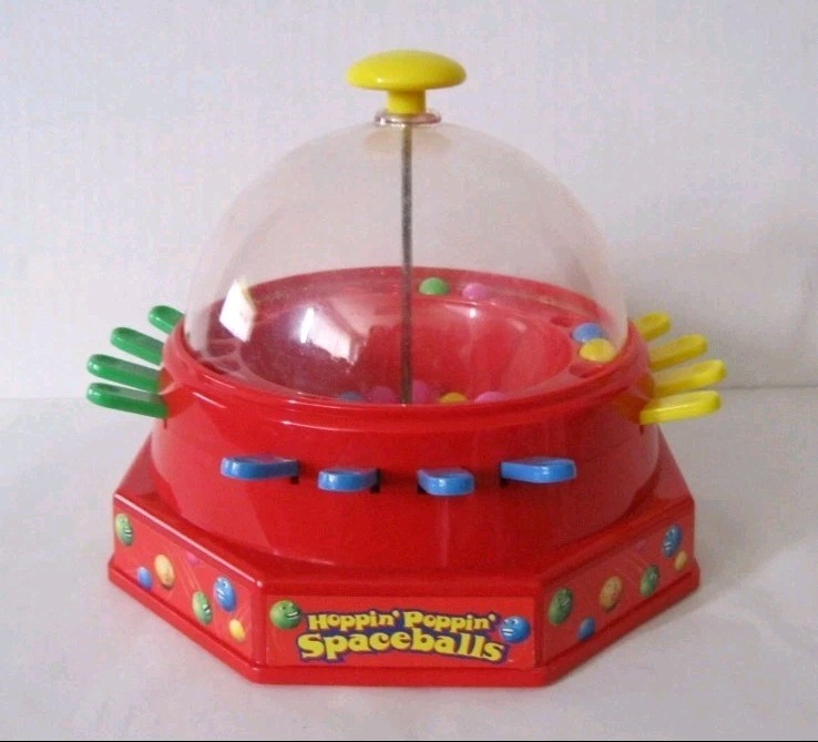 Hoppin’ Poppin’ Spaceballs Game 1997 DSI Toys Vintage Tested & Working