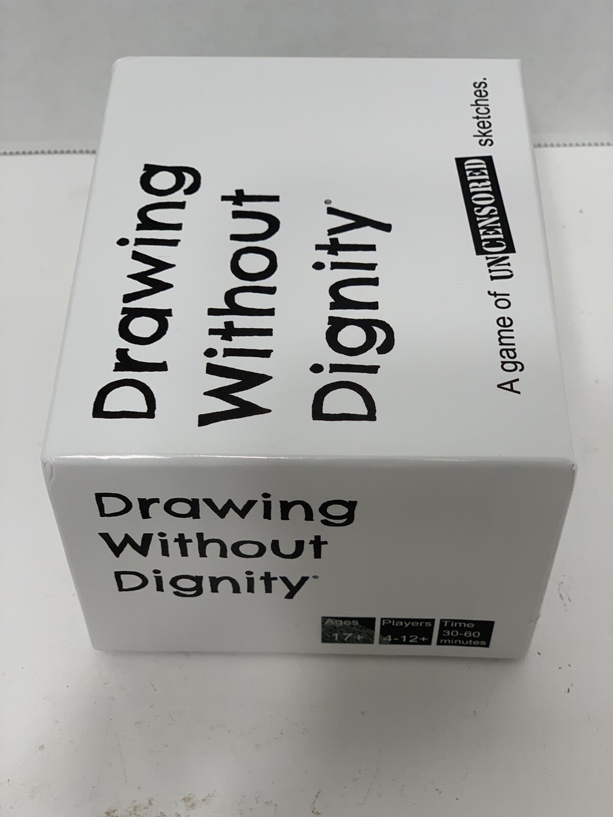 Drawing Without Dignity Game Uncensored Sketches Ages 17+ NEW Sealed