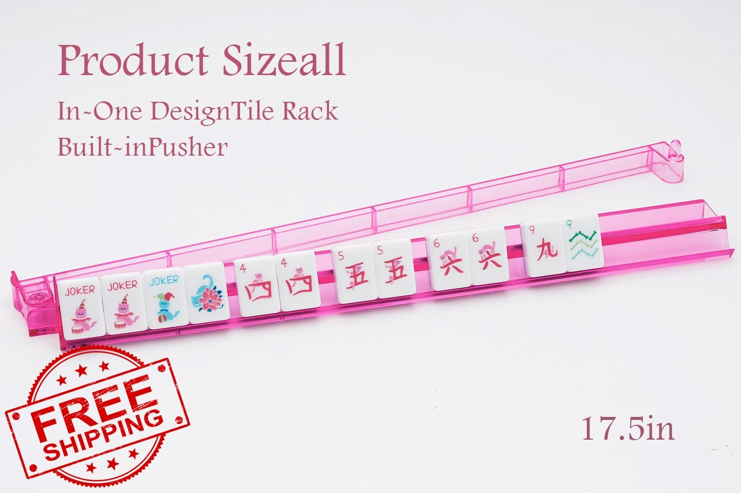 Morihaza Mahjong Racks Pushers L17.5″