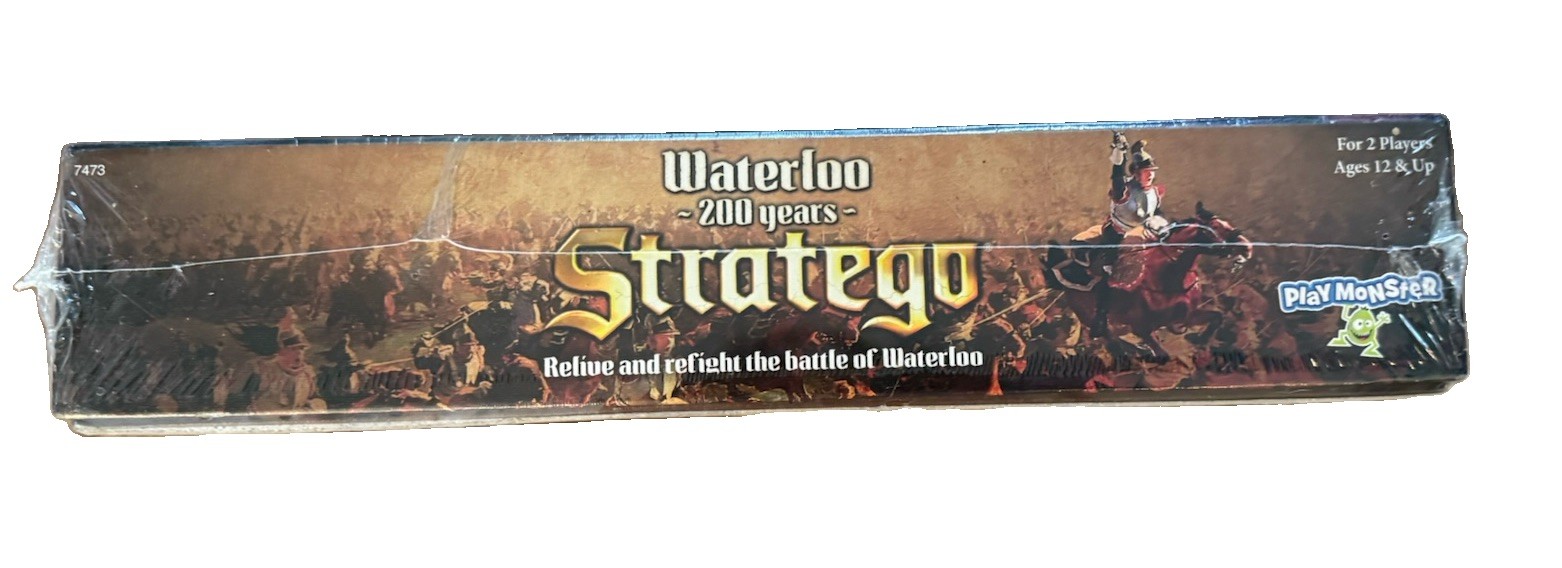 Stratego Waterloo 200 Years Board Game*NEW Sealed* 2 Player Ages 12 & Up